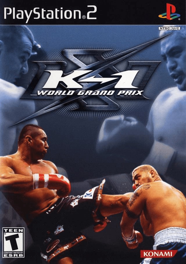 K1 World GP box art for Playstation 2